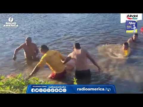 Recuperan cuerpo de persona ahogada en Talanga