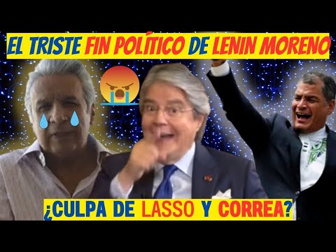 El triste fin político de Lenin Moreno “Salpicando a Lasso y Correa” | Ina papers vs. Pandora papers