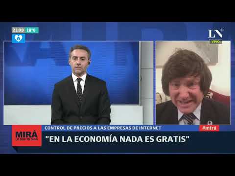 Javier Milei: Argentina va directo a un desastre económico - Luis Majul en Mirá lo que te digo