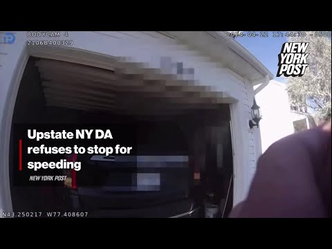 Upstate NY DA refuses to stop for speeding, drives back home and calls police chief to complain