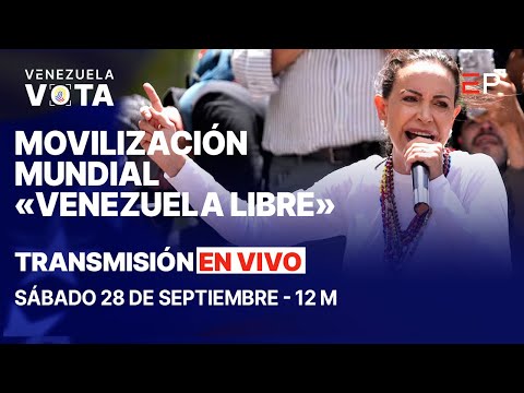 #VenezuelaVota Movilización mundial «Venezuela libre»