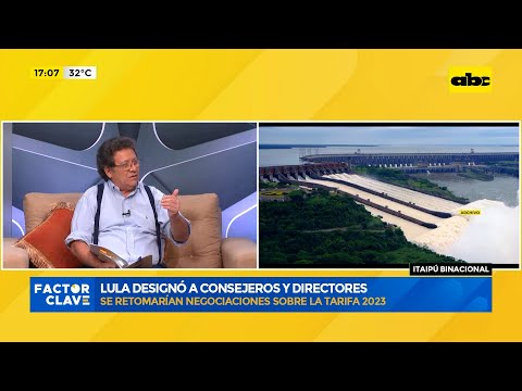 Itaipú: Lula designó a consejeros y directores