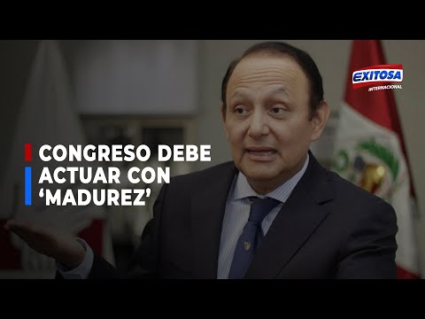Walter Gutiérrez: Congreso debe actuar con “madurez” y desestimar esa reforma