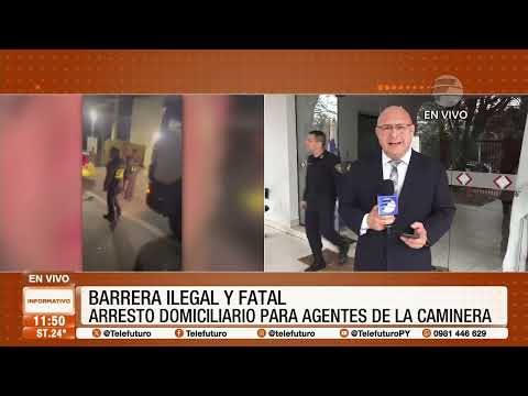 Arresto domiciliario para agentes de la Patrulla Caminera