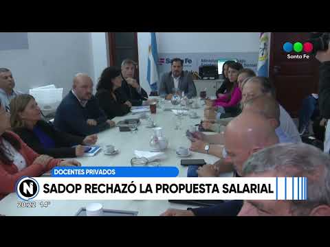 SADOP rechazó la oferta salarial del gobierno