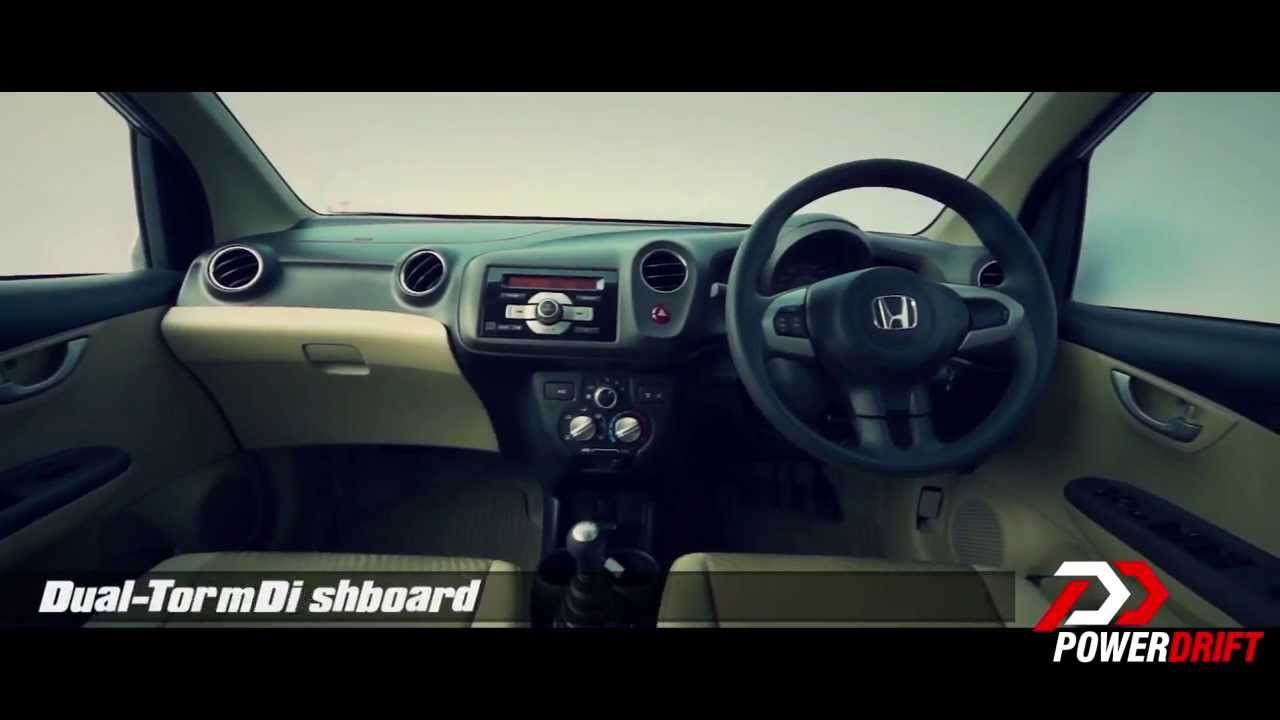 Honda Amaze Interior : PowerDrift