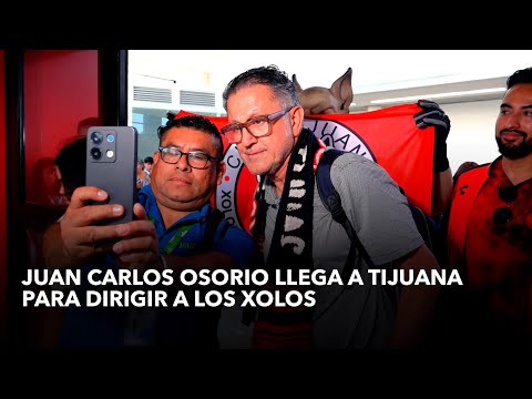 Juan Carlos Osorio llega a Tijuana