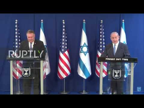 Israel: Pompeo meets Netanyahu to discuss COVID, Iran, Trump peace plan