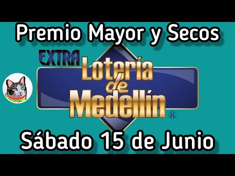 Resultado PREMIO MAYOR Y SECOS Loteria de EXTRA MEDELLIN Viernes 14 de Junio 2024