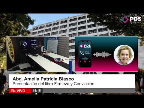 Abg. Amelia Patricia Blasco - Presentación del libro Firmeza y Convicción