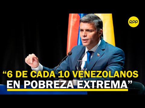 Leopoldo López: “hoy Venezuela es el país más pobre de América Latina”