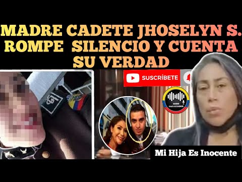 MADRE DE LA CADETE JHOSELYN S. ROMPE EL SILENCIO Y CUENTA SU VERDAD DEL CASO BERNAL NOTICIAS RFE TV