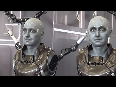 Lifelike droids dazzle at robot exhibit in China