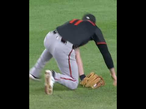 Jordan Westburg from the outfield grass!
