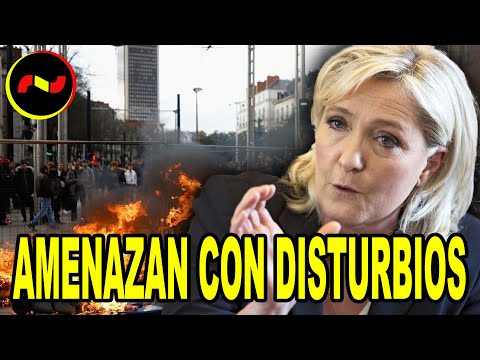 El Islamismo Radical AMENAZA CON DISTURBIOS por la VICTORIA de Le Pen