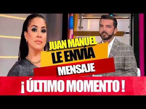 ??¡ JUAN MANUEL CORTÉS REAPARECE ? enviando un MENSAJE a CAROLINA SANDOVAL ??