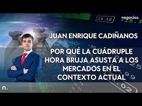 Juan Enrique Cadiñanos: Por qué la cuádruple hora bruja asusta a los mercados en el contexto actual