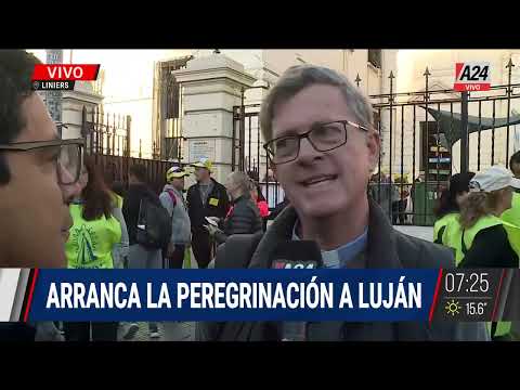 ARRANCA LA PEREGRINACIÓN A LUJÁN