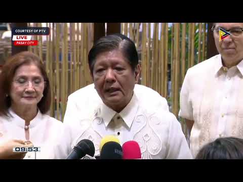 Marcos says the Philippines will not use water cannon vs Chinese ships
