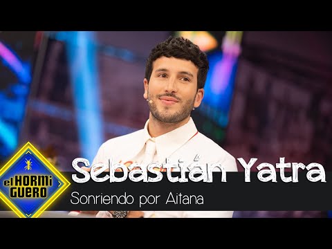 La sonrisa de Sebastián Yatra al escuchar el nombre de Aitana - El Hormiguero