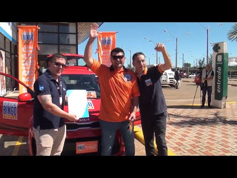 Roberto Paredes, el afortunado ganador de un auto 0km en el Telebingo Triple