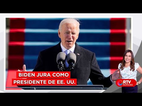 EE.UU.: Joe Biden jura como presidente y hace llamado a la unidad - RTV Noticias
