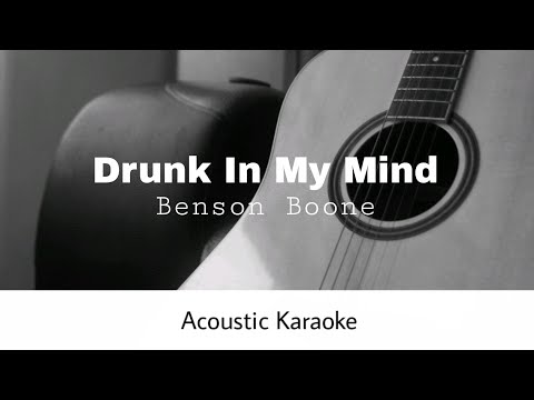 Benson Boone - Drunk In My Mind (Acoustic Karaoke)