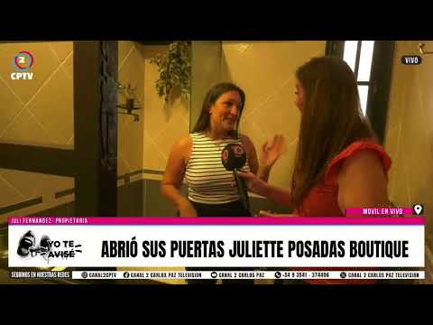 Abrió sus puertas Juliette posadas boutique