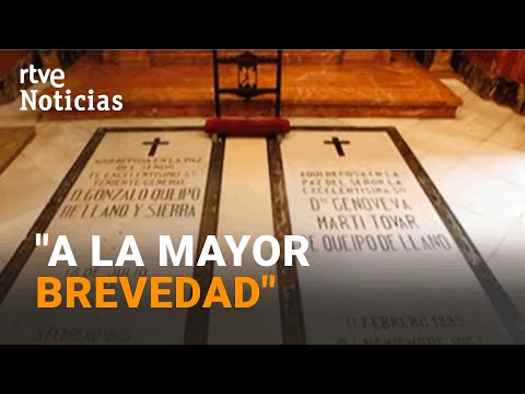 QUEIPO DE LLANO: El GOBIERNO pide la EXHUMACIÓN y el TRASLADO URGENTE por la LEY de MEMORIA I RTVE