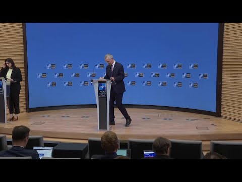 Stoltenberg on the meeting of NATO foreign ministers