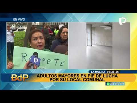 ¡En pie de lucha! Adultos mayores protestan en la Molina: “Nos están quitando nuestra vida”