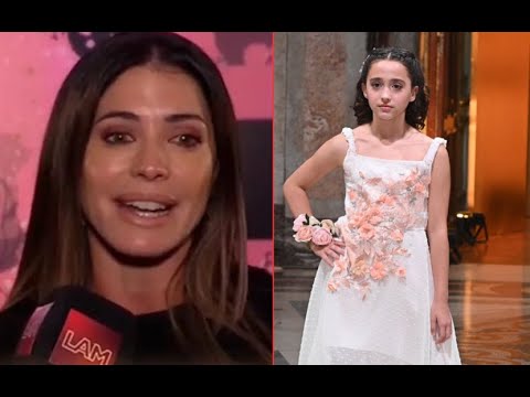 Pamela David confesó el miedo que tiene por su hija modelo