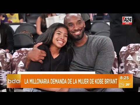 La millonaria demanda de la mujer de Kobe Bryant