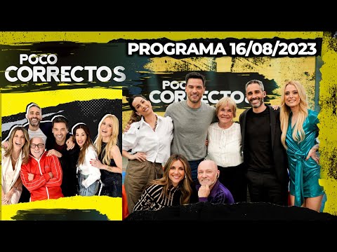 POCO CORRECTOS - Programa 16/08/23 - INVITADA: VIRGINIA LAGO