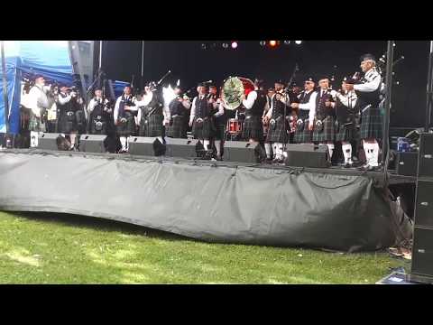 Highland Creek Pipe Band in Etobicoke