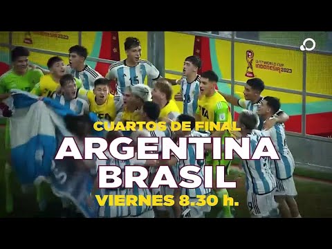 Argentina VS. Brasil - Copa Mundial Sub-17 de la FIFA Indonesia 2023 - 4tos de Final - TVP PROMO