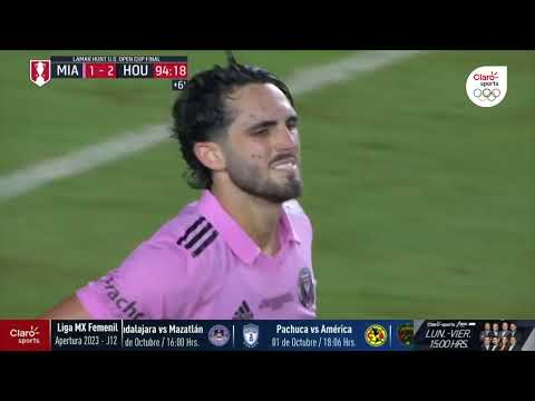 Messi lamenta la falla de Campana | Inter Miami vs Houston Dynamo | Final US Open Cup