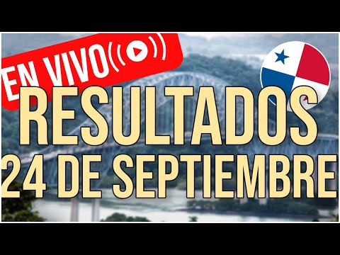 EN VIVO Loteria nacional de Panamá Domingo 24 de septiembre 2023 Loteria nacional en vivo de hoy