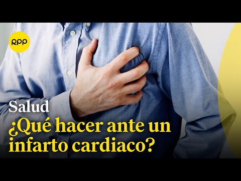 El Dr. Walter Mogrovejo nos indica qué hacer frente a un infarto cardiaco