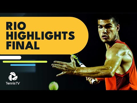 Tennis 🎾 Carlos Alcaraz vs Diego Schwartzman for the Title; Rio Open 2022 Final Highlights