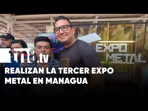 Nicaragüenses participan en la tercera edición de la Expo Metal