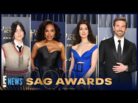 Billie Eilish, Anne Hathaway & More Best Red Carpet Moments! | 2024 SAG Awards