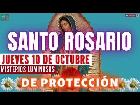 EL SANTO ROSARIO CORTO DE HOY JUEVES 1O DE OCTUBRETU BRAZO ES MI REFUGIO