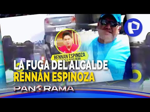 Fuga de Rennán Espinoza: imágenes exclusivas del burgomaestre rescatado por la puerta del conductor