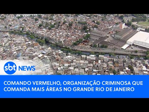 Comando Vermelho, organização criminosa que comanda mais áreas no Grande Rio de Janeiro