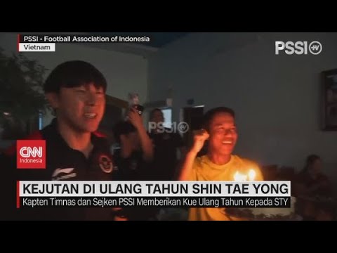 🔴Kejutan Ulang Tahun Shin Tae Yong