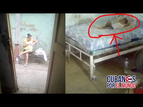 Madre cubana en la extrema pobreza denuncia intento de desalojo por parte de las autoridades