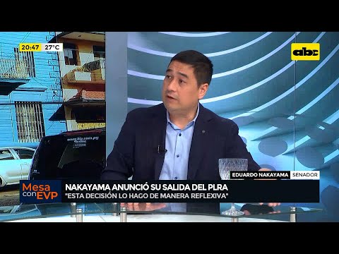 Eduardo Nakayama anunció su salida del PLRA