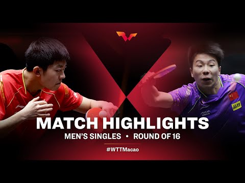 Table Tennis 🥍 Yuan Licen vs Xu Yingbin | MS | WTT Macao 2022 (R16)