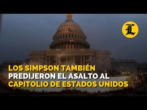 LOS SIMPSON también predijeron el asalto al Capitolio de Estados Unidos